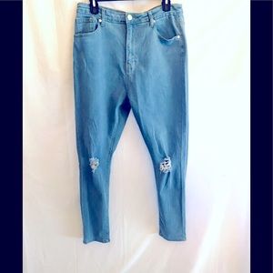 BooHoo High Waisted Skinny Jeans